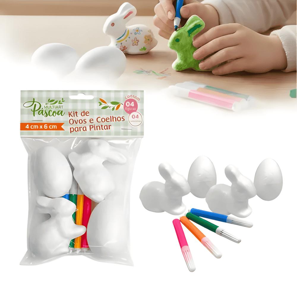 Coelho Para Pintura De Páscoa Multiart