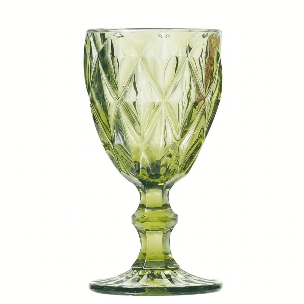Taça Diamante Verde 260ml KeHome