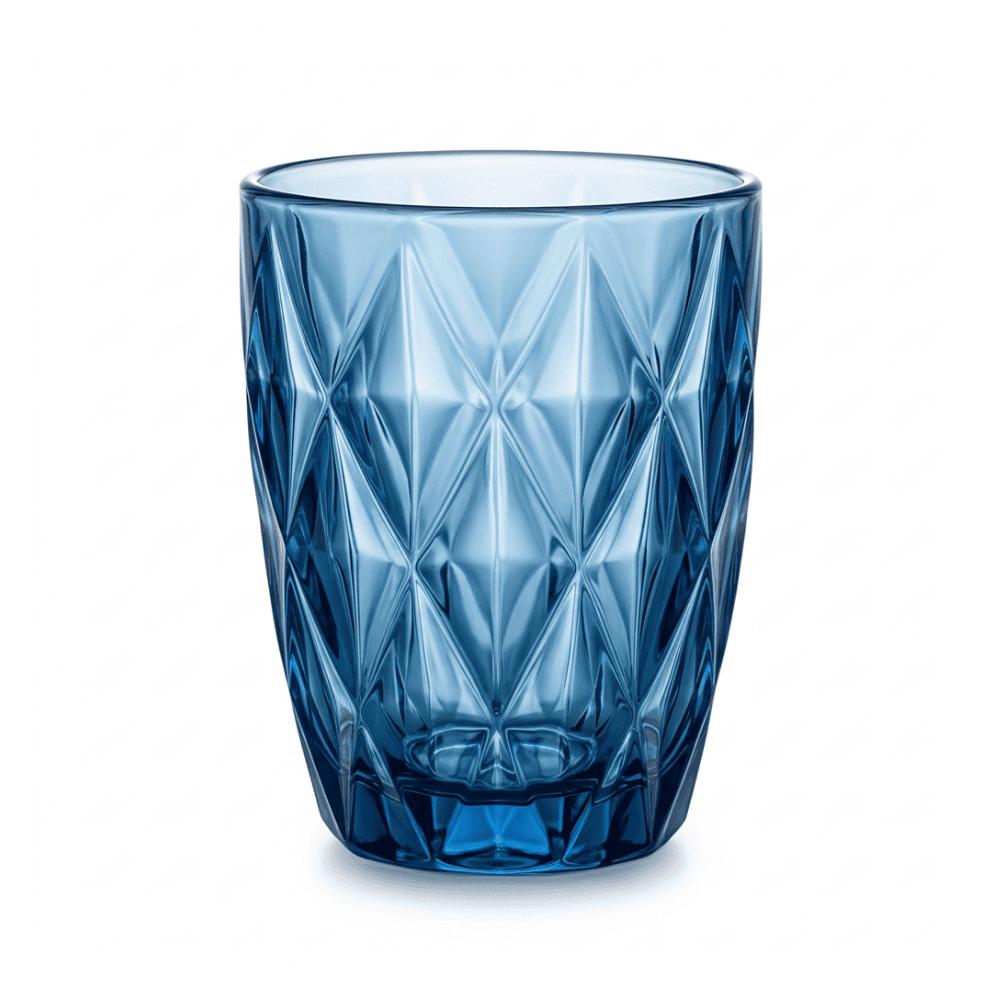 Copo Diamond Azul 280Ml Kehome