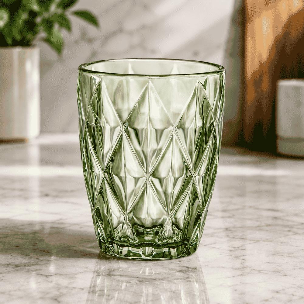 Copo Diamond Esmeralda 280ml KeHome