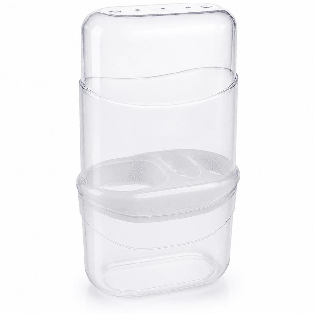 Porta Escova e Creme Dental 450ml Plasutil