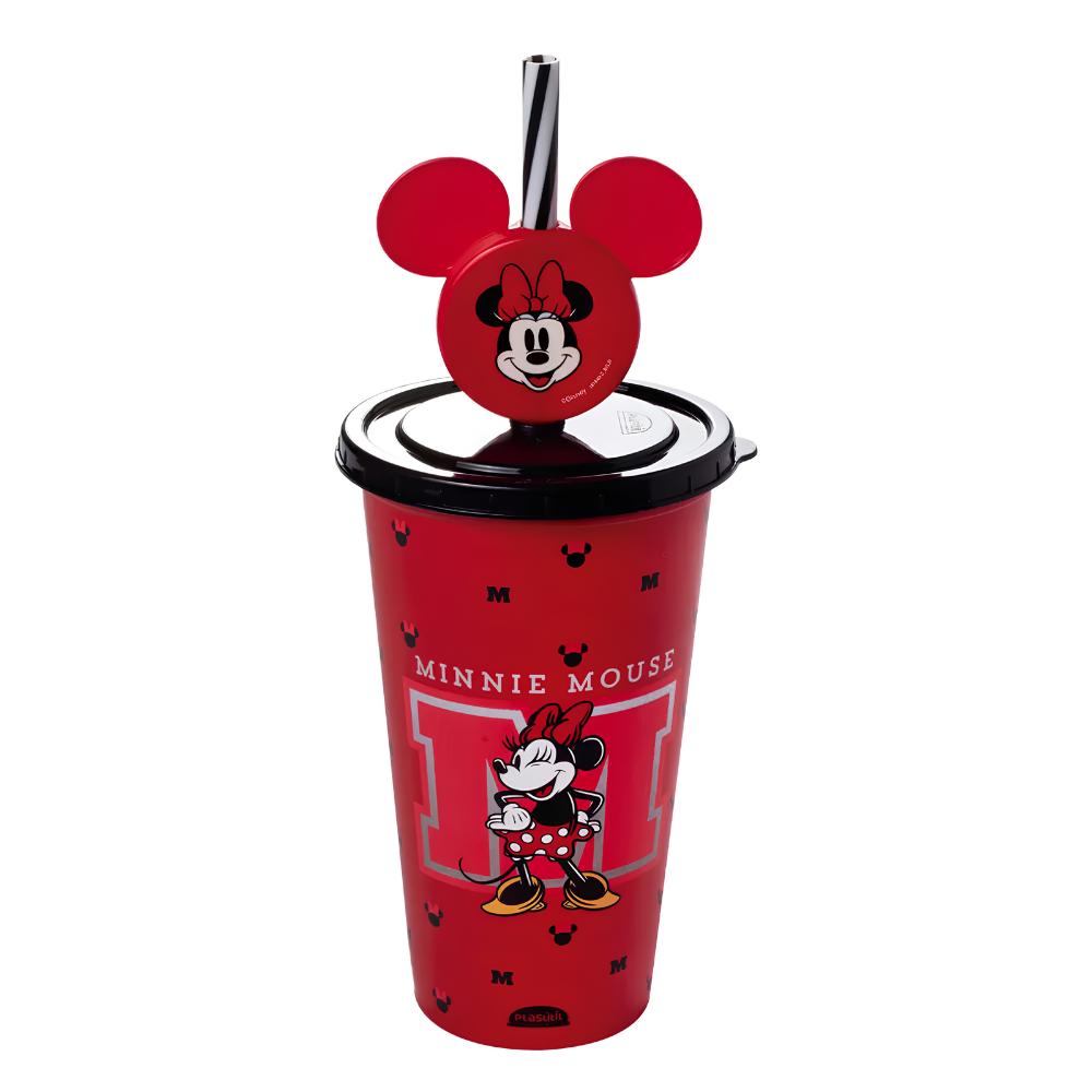 Copo Refri com Pin Minnie 500ml Plasútil