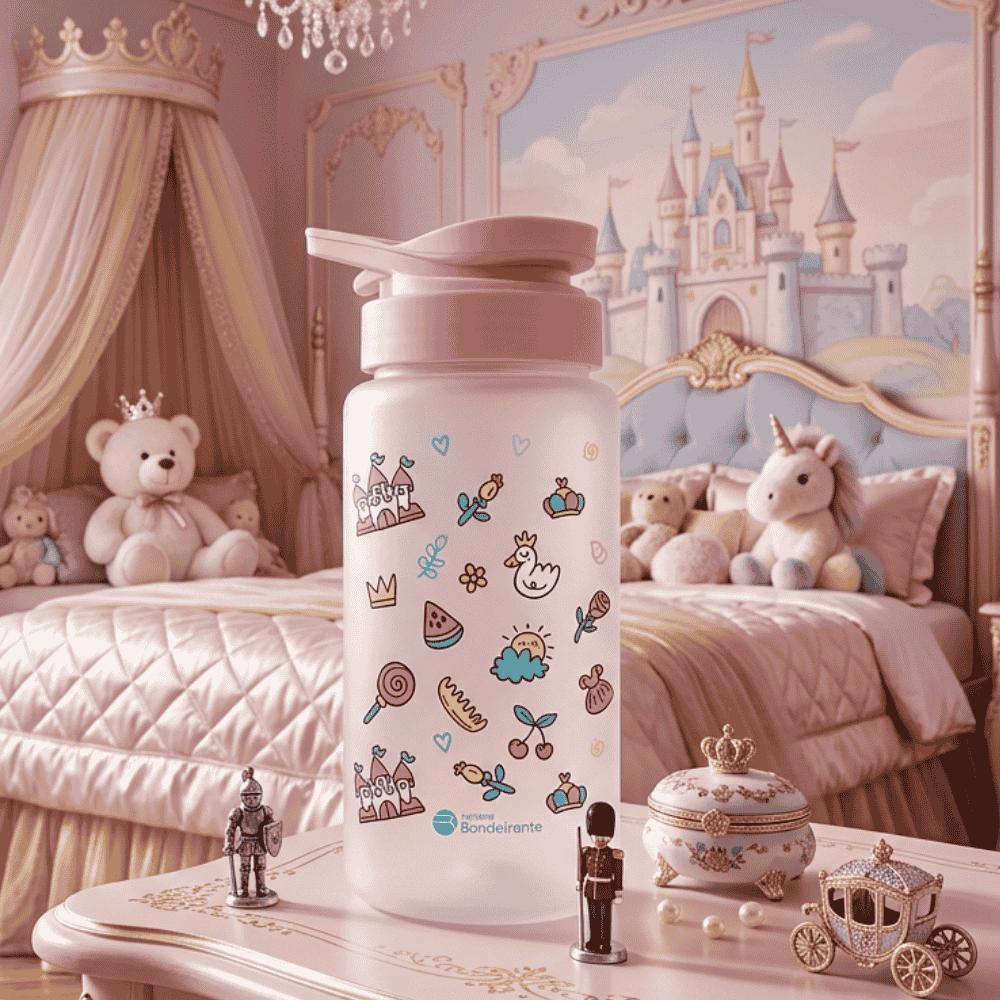 Squeeze Fosco 500ml Princesas Bandeirantes