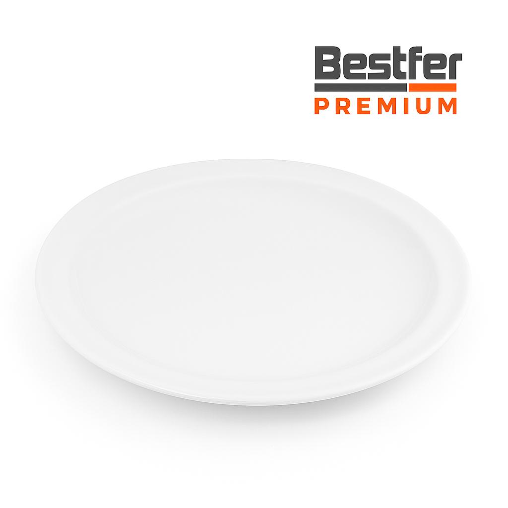 Prato Raso Sobremesa 18cm Premium Melamina Utilgoods