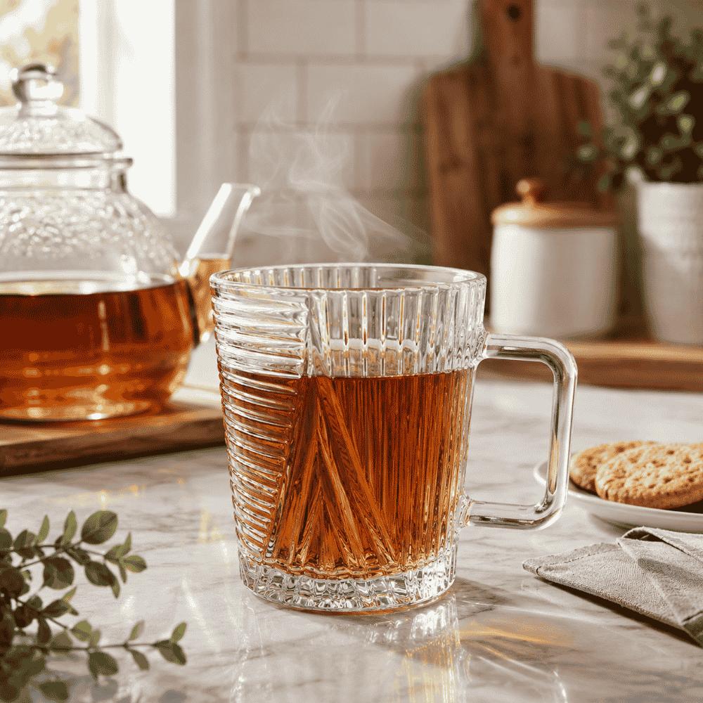 Caneca de Vidro 200ml Amigold