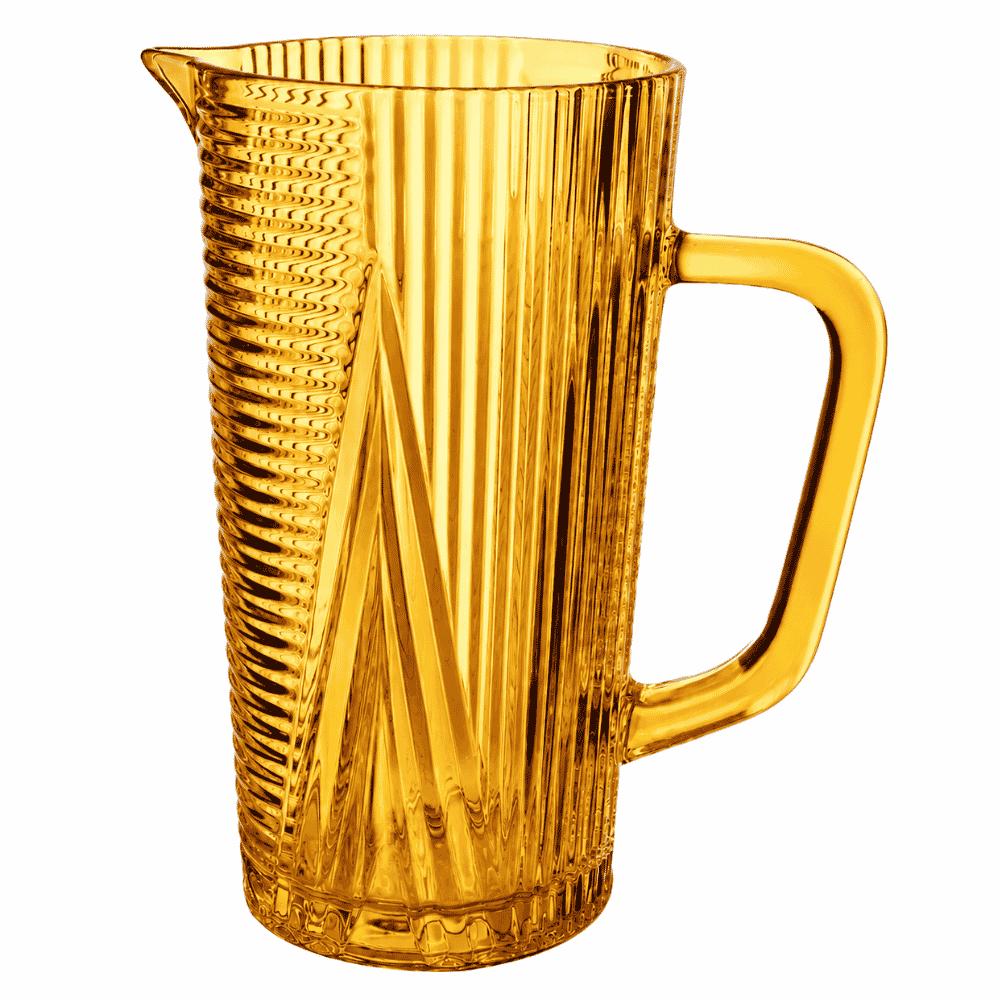 Jarra de Vidro 1300ml Âmbar Amigold