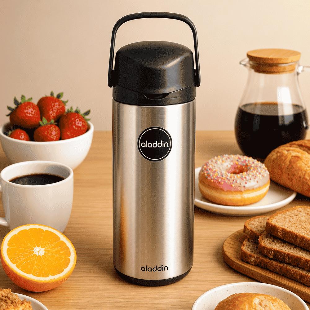 Garrafa Térmica Massima 1 Litro Inox Aladdin