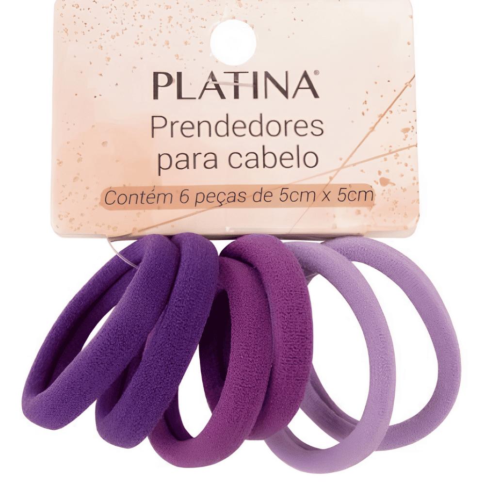Kit 6 Peças Prendedor de Cabelo Elastano