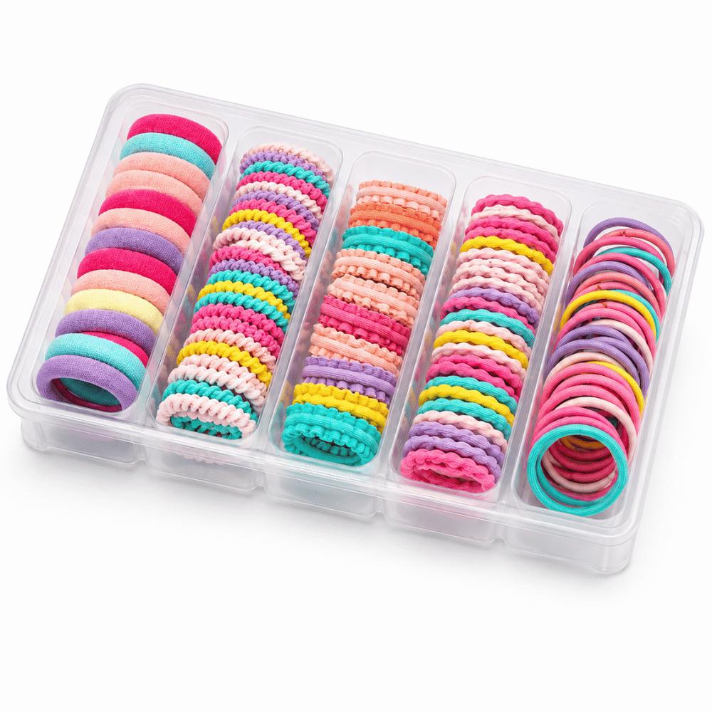 Kit Prendedor de Cabelo 80 Peças Nylon