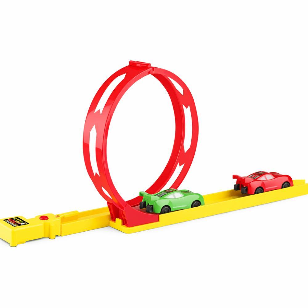 Pista Giro Com Lançador Arktoys