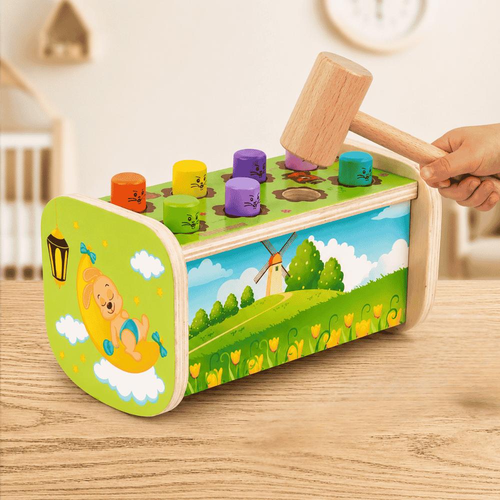 Brinquedo de Madeira Bate Hams ArkToys