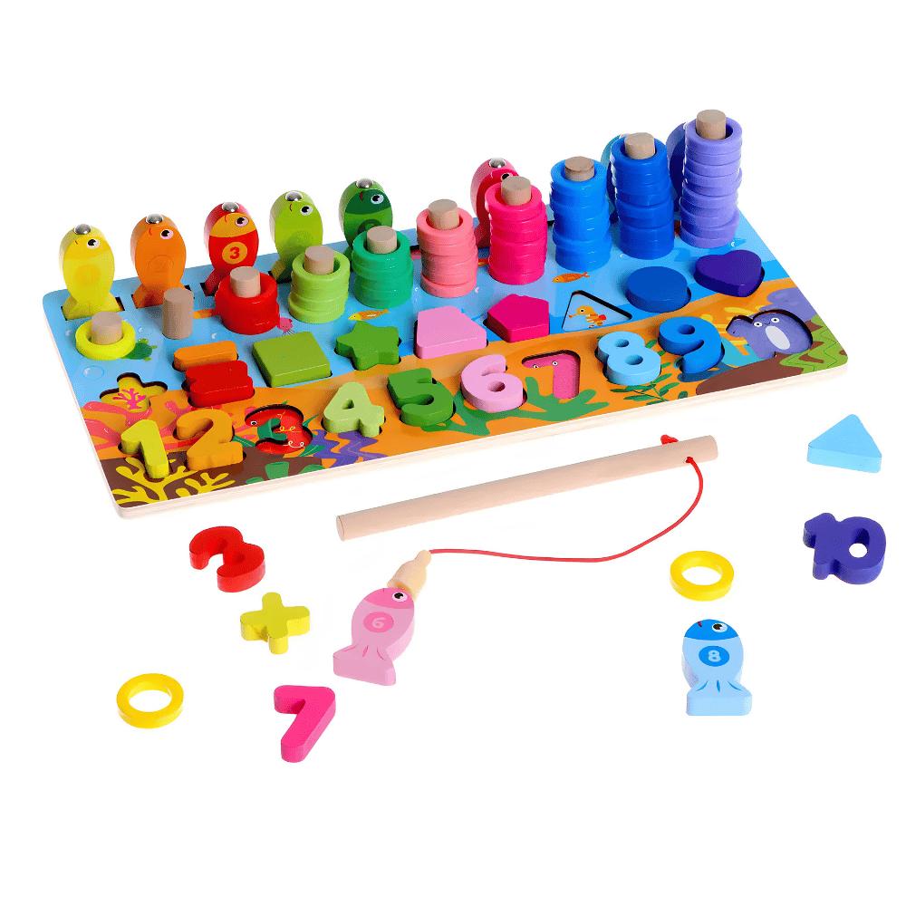 Brinquedo de Madeira Tabuleiro Arktoys