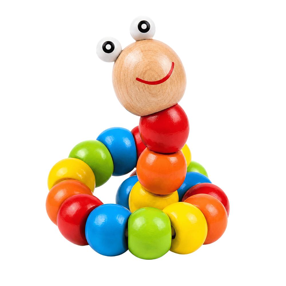 Brinquedo de Madeira Lagarta Arktoys