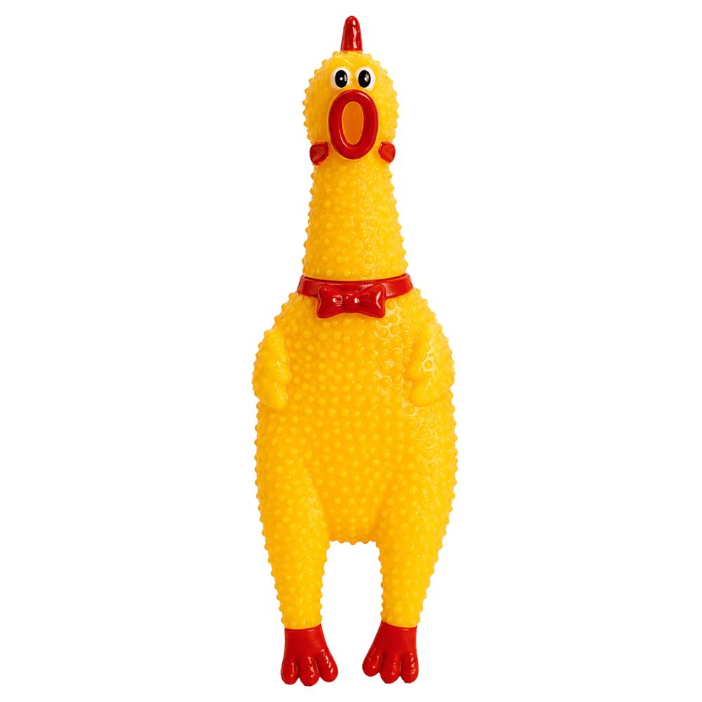 Brinquedo Pet Frango Sonoro 16cm Yins