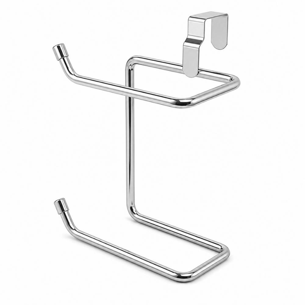 Suporte Duplo para Papel Higiênico Caixa Acoplada Cromado Stolf