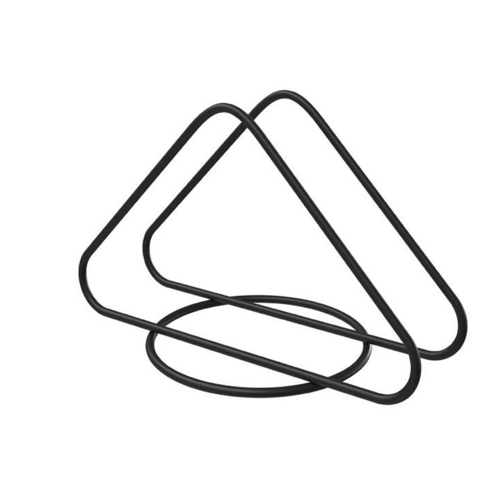 Porta Guardanapos Triangular Linha Black Stolf