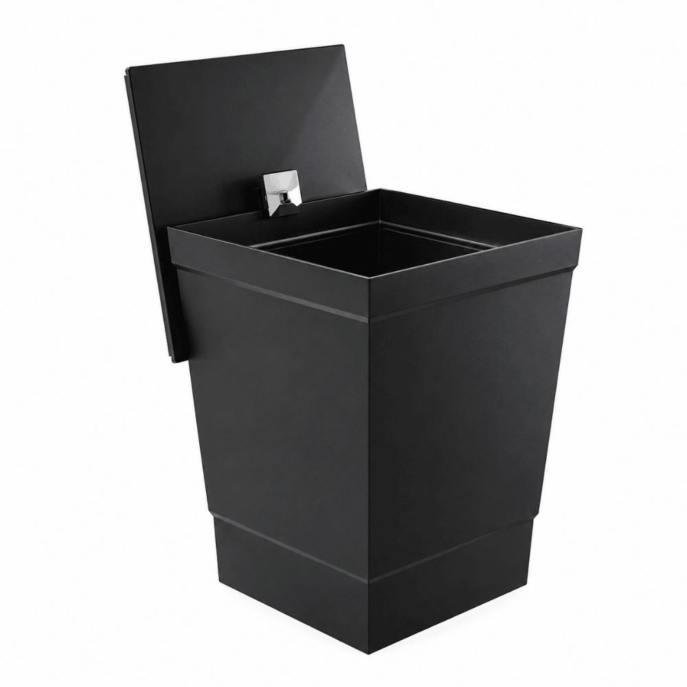 Lixeira Avulsa Preta 6,5L Stolf