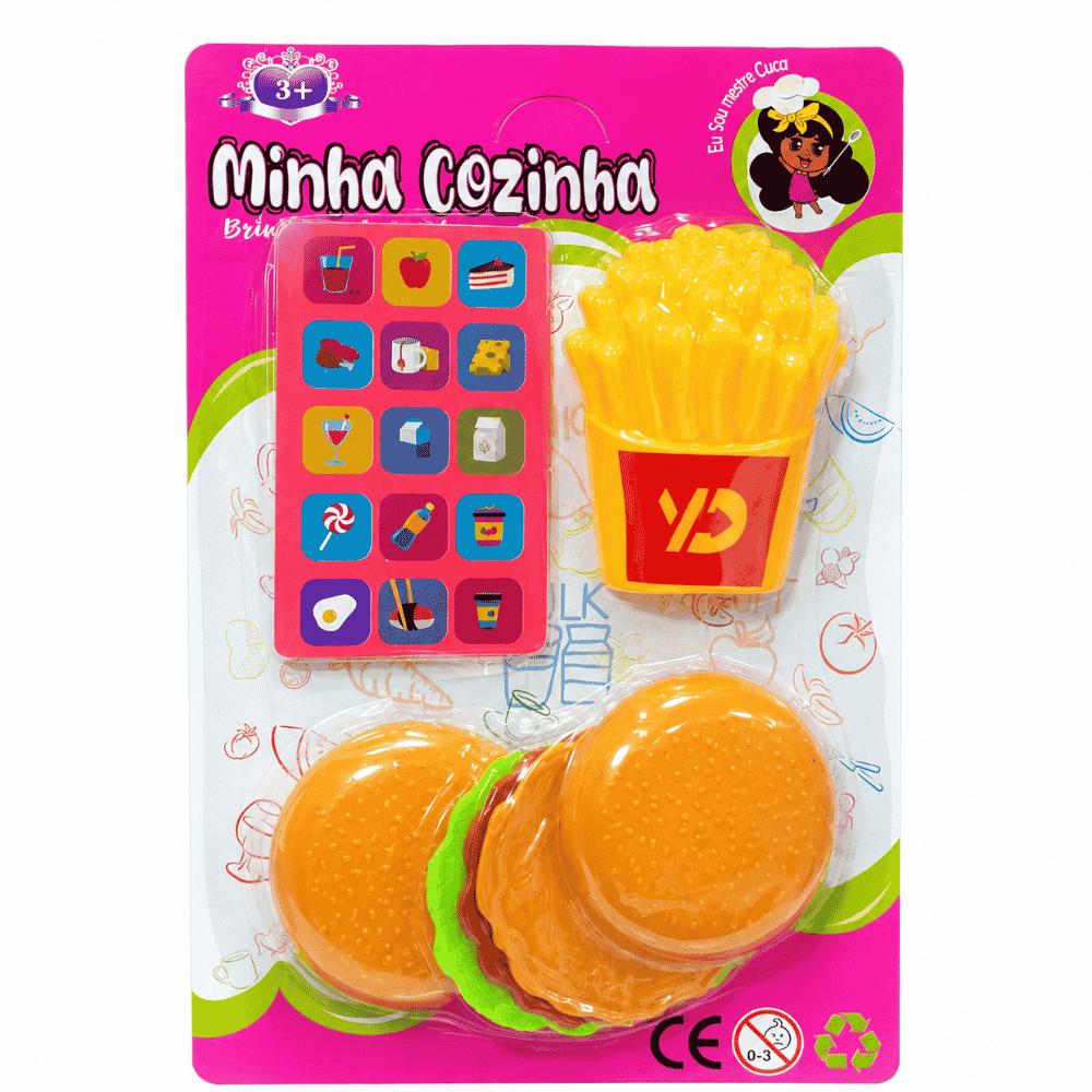 Kit de Lanche Infantil Batata e Hambúrguer Comercial