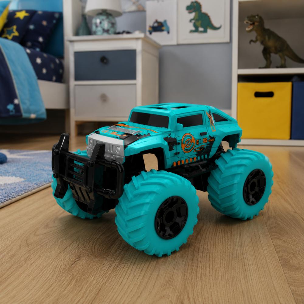Carro Controle Remoto Sem Fio com Luz Mini Pick Up DMBrasil