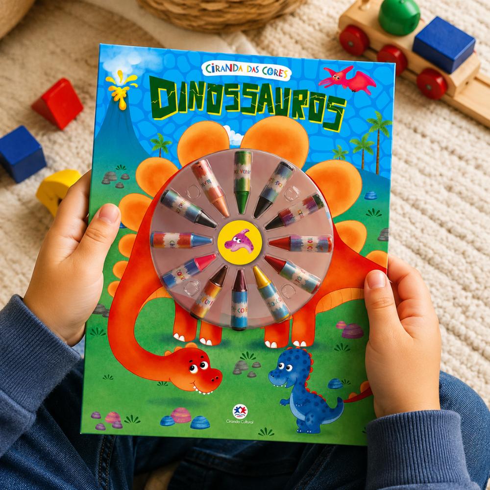 Livro Dinossauros Ciranda Cultural