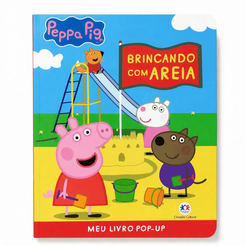 Peppa Pig Brincando com Areia Ciranda