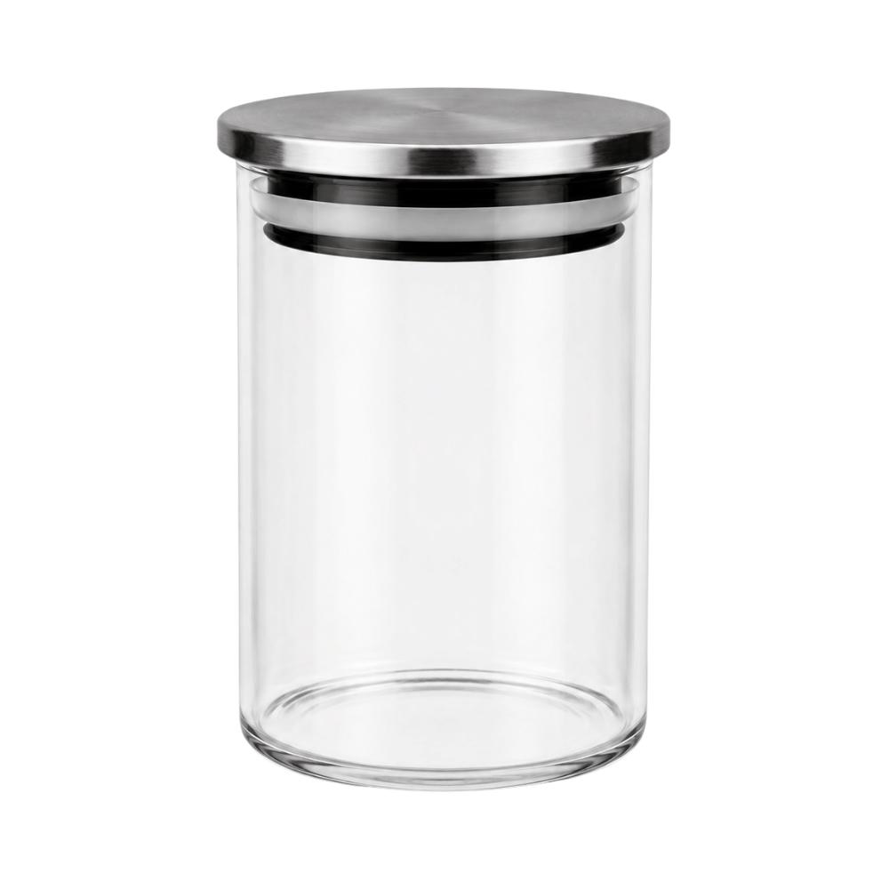 Pote Hermético em Vidro com Tampa de Inox 180ml Linx