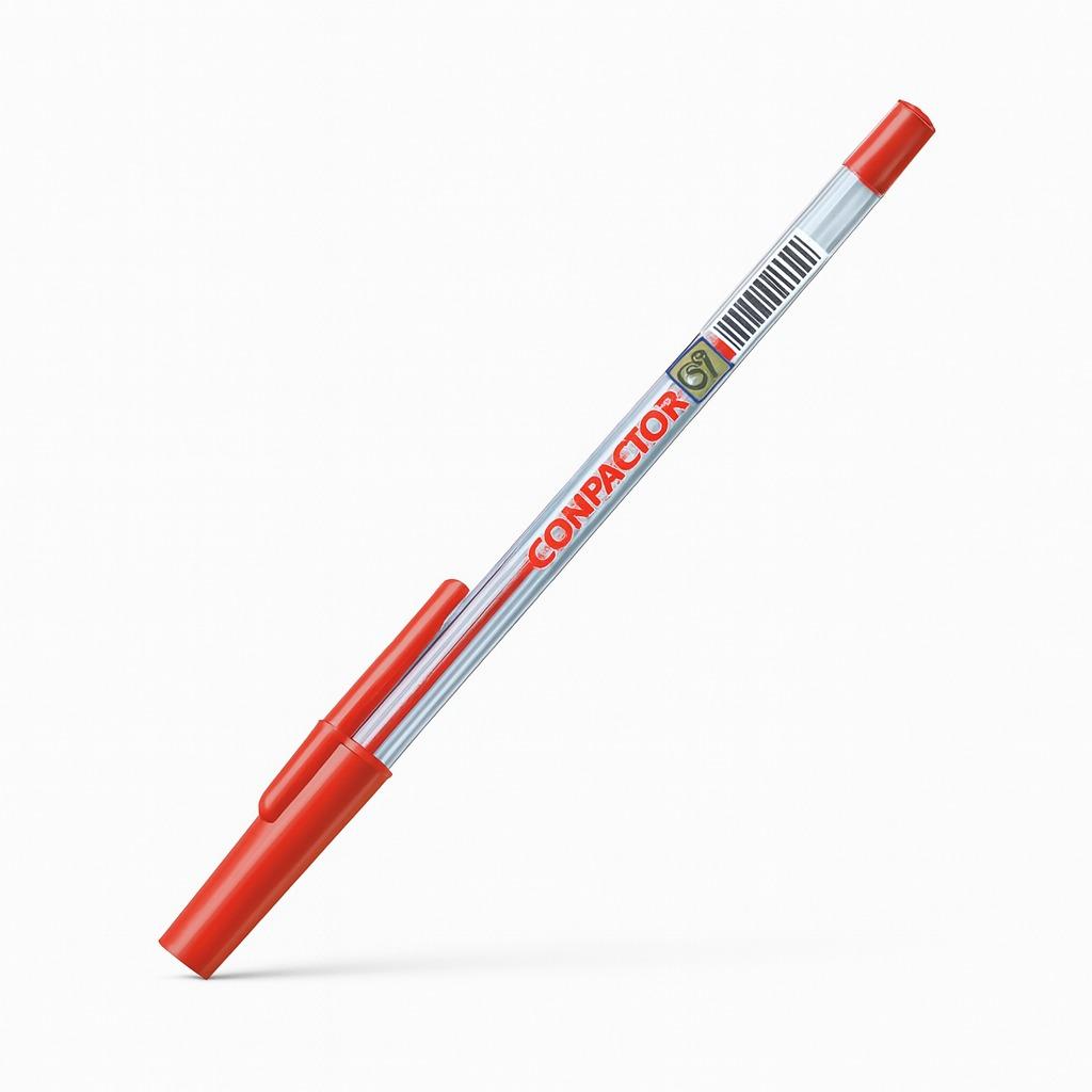 Caneta Esf 07 Vermelha Compactor