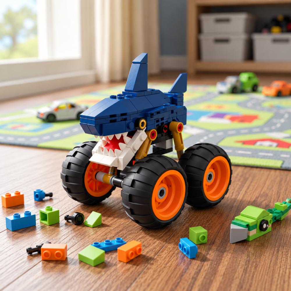 Brinquedo de Montar Inblox Animais Speed Ark Toys