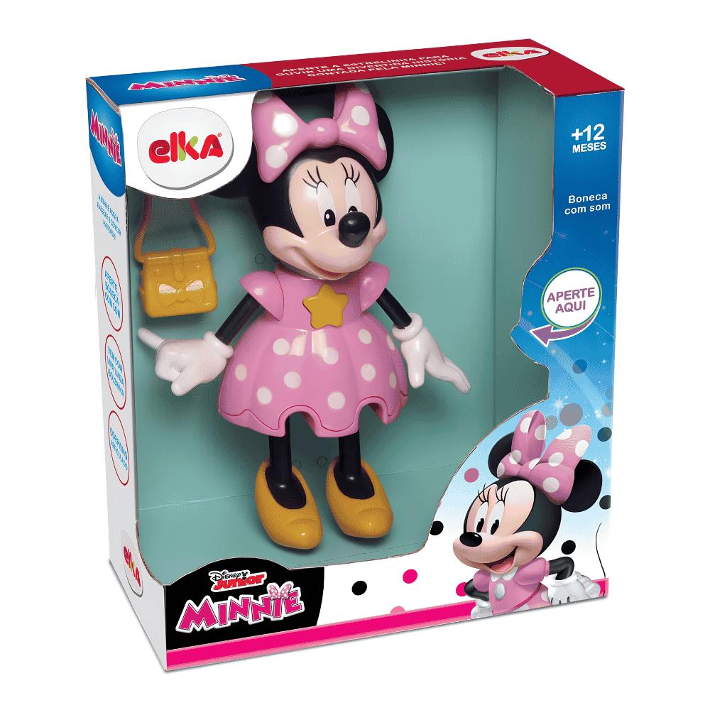 Boneca Minnie Conta História com Som Disney Elka