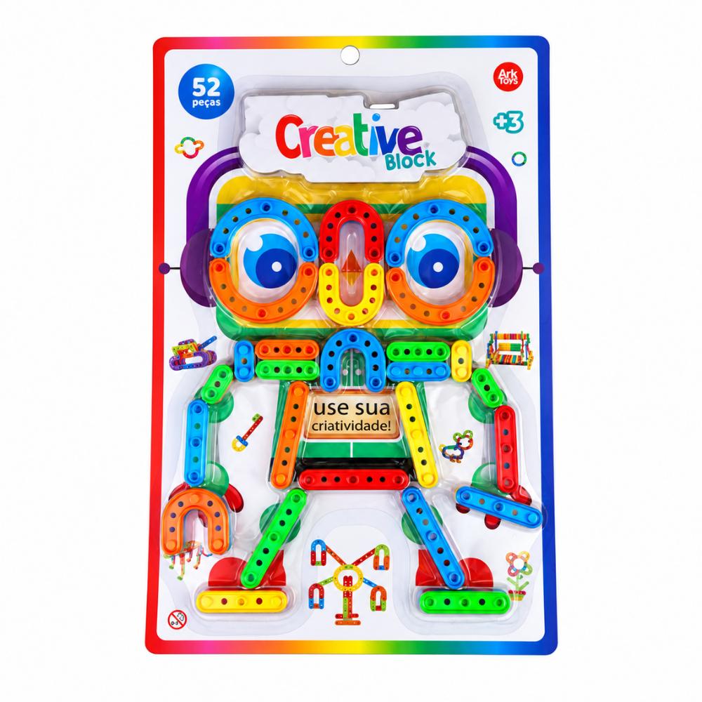 Creative Robô Brinquedo de Montar 52 Peças Ark Toys