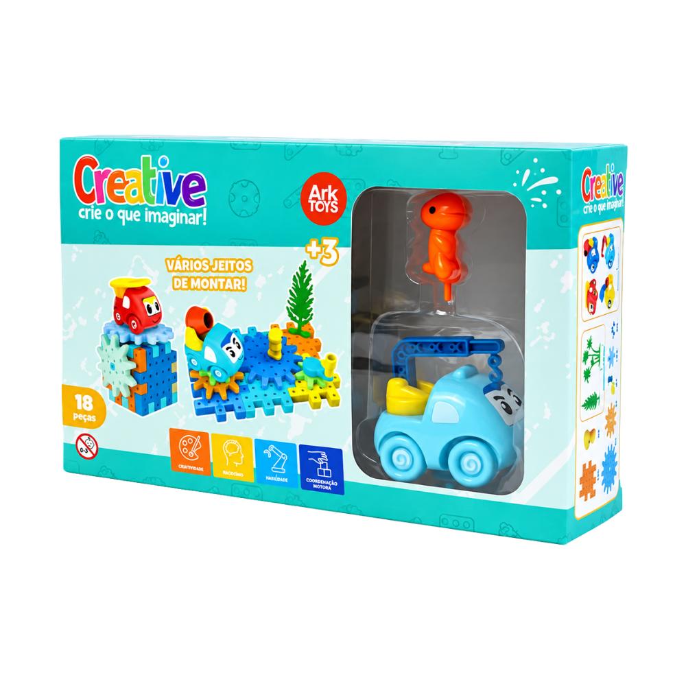 Creative Cubo Divertido Brinquedo Educativo Ark Toys