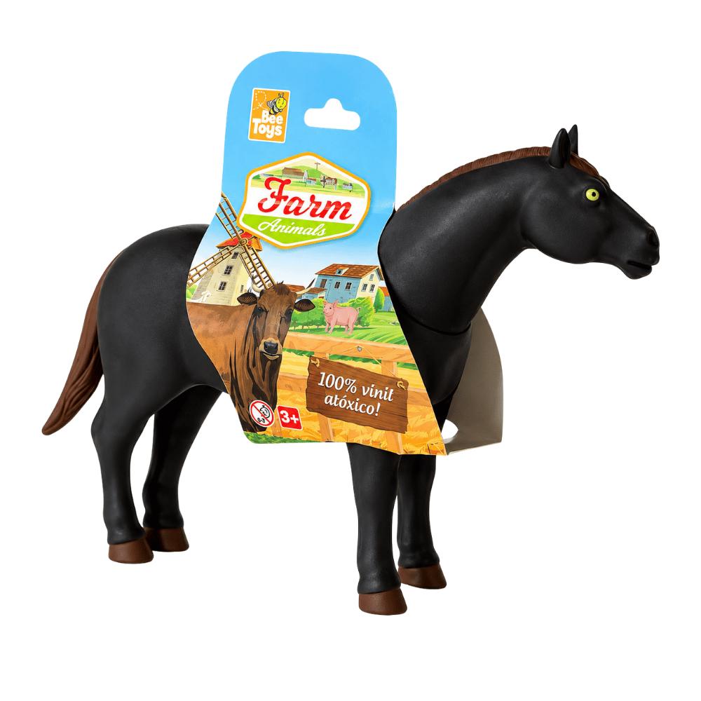 Cavalo Preto na Cinta Bee Toys