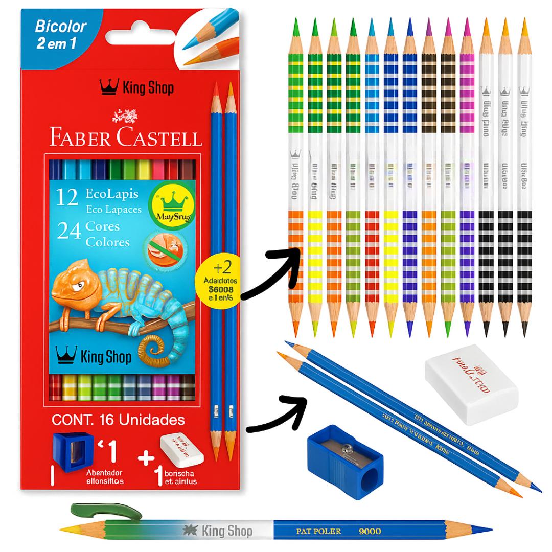Lapis Bicolor Faber Castell