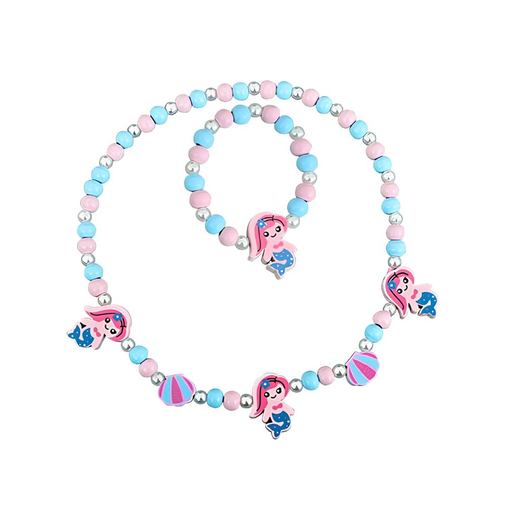 Kit Pulseira e Colar Infantil DM Beauty DM Brasil