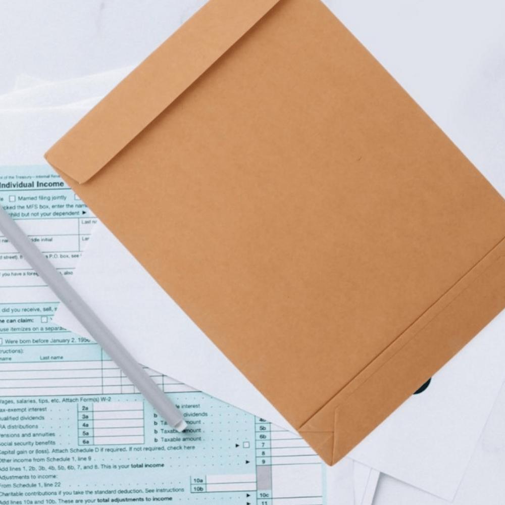 Envelope Oficio A4 Pardo Scrity