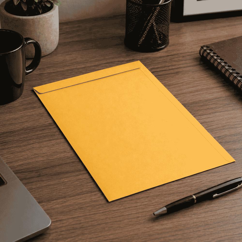 Envelope Ofício Amarelo Scrity