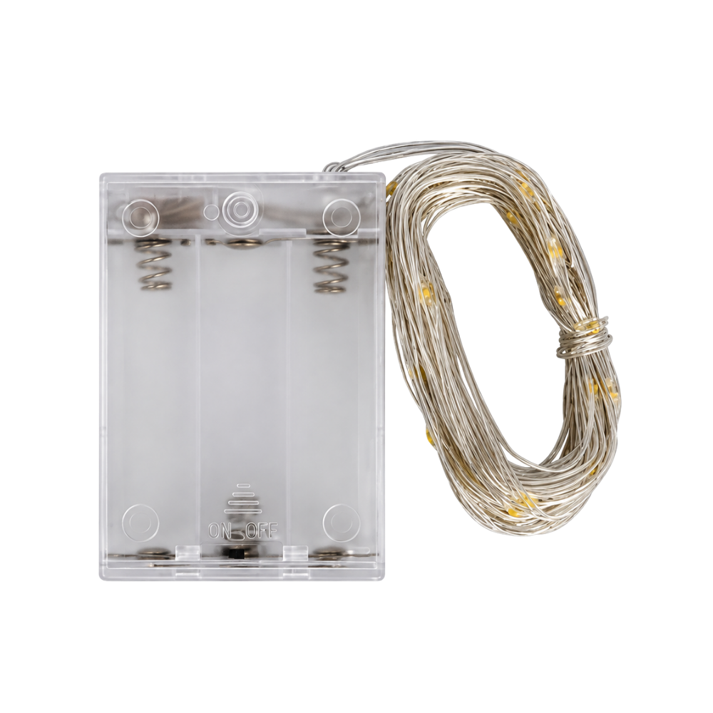 Fio de Fada Luminoso Colorido 5 Metros 50 LEDs Multiart