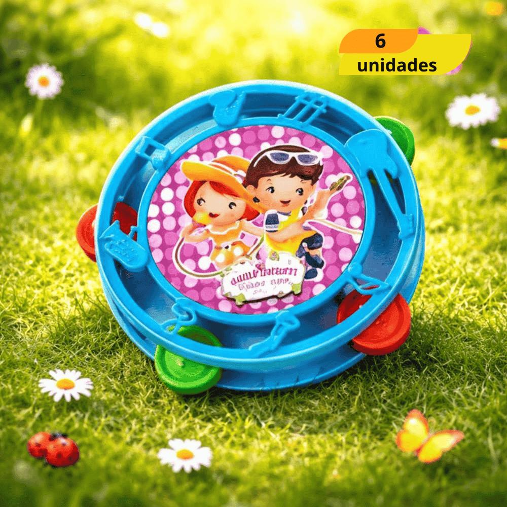 Pandeiro Infantil Ark Toys - Cx 6 Unidades