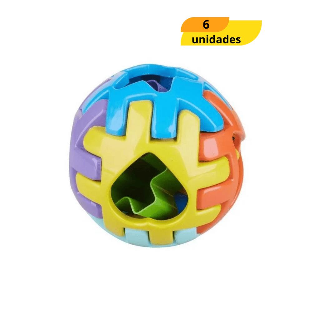 Bola Baby Educativa Kendy - Cx 6 Unidades