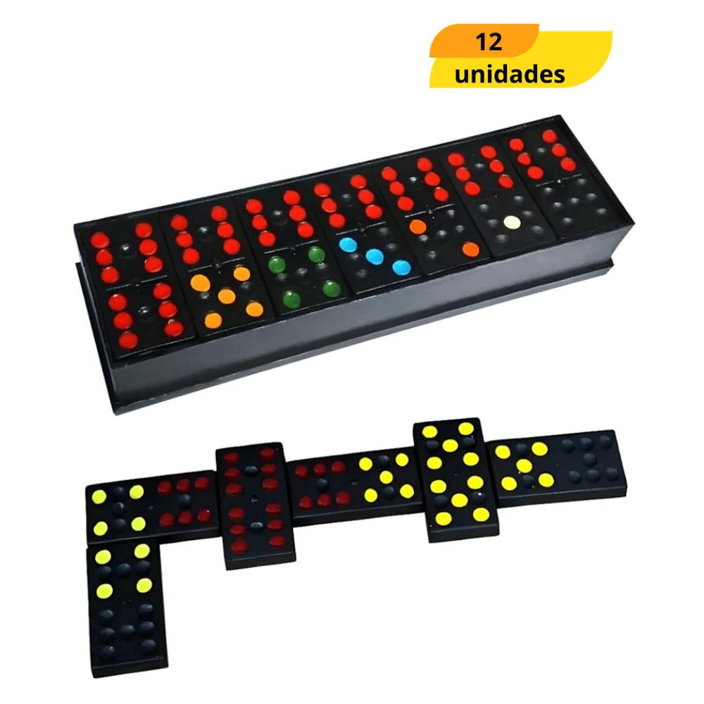 Jogo Dominó Tradicional MAS - Cx 12 Unidades