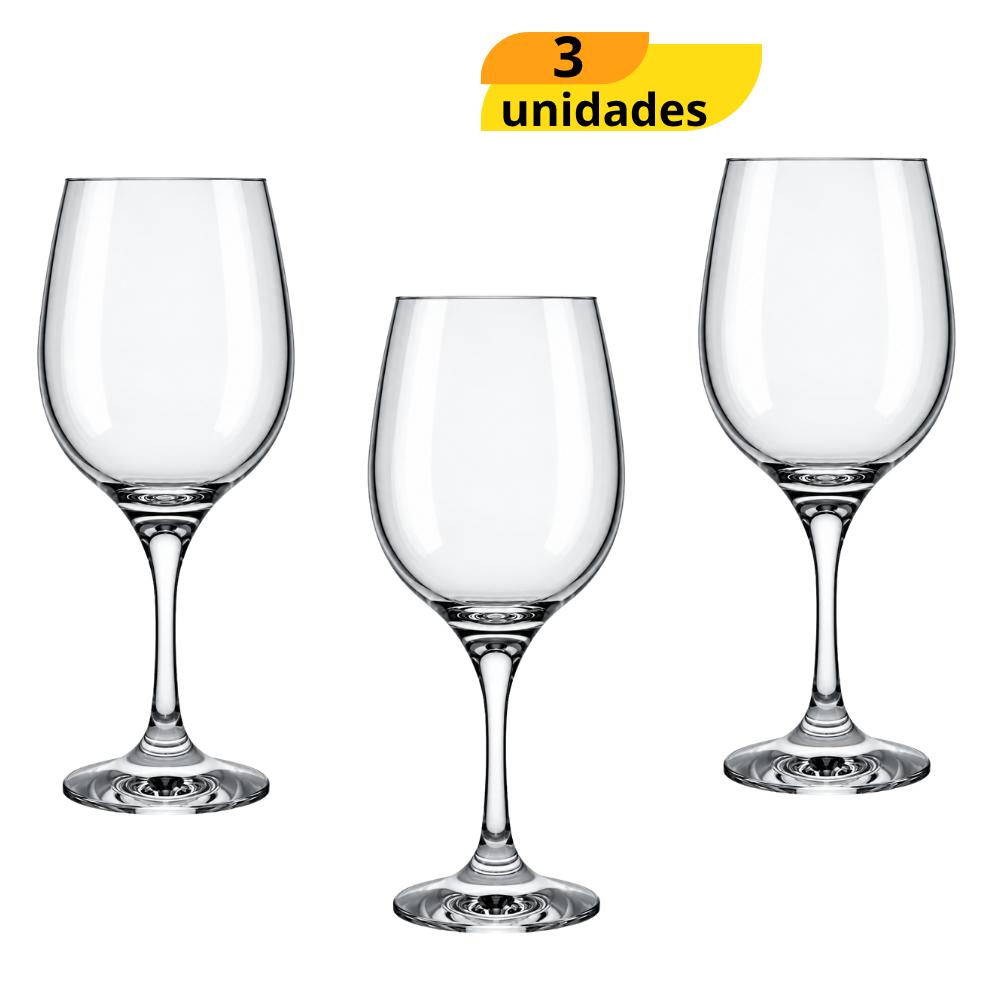 Taca Grande Barone Agua 490Ml - Cx 3 Unidades