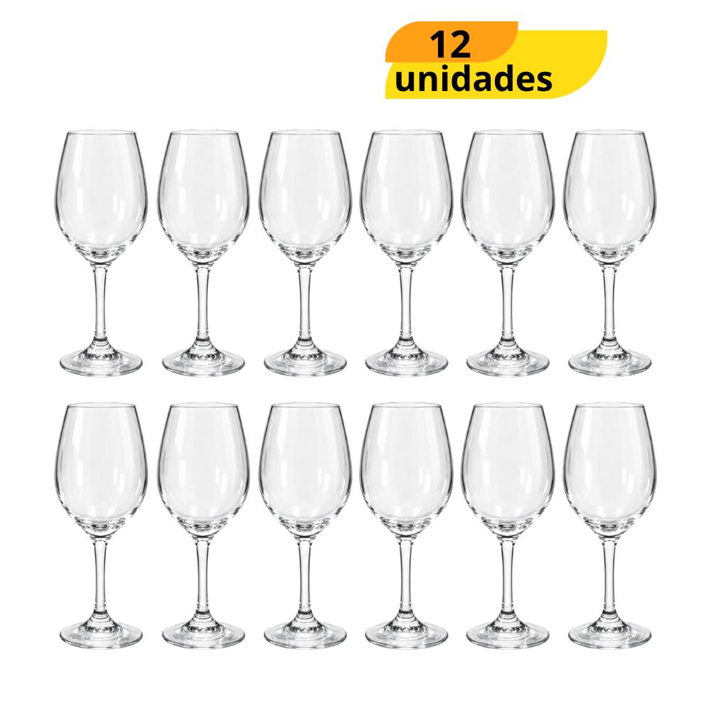 Taça Barone Vinho 385ml Nadir - Cx 12 Unidades