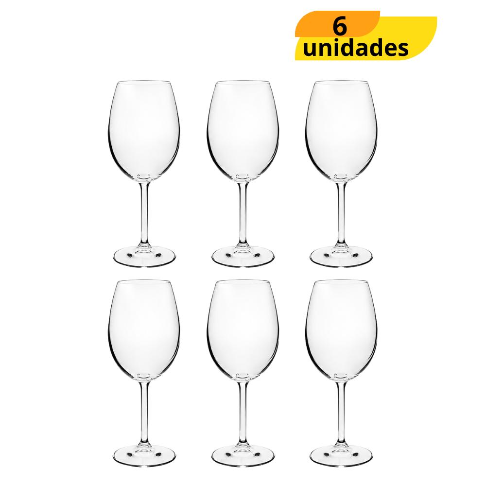 Taça Vinho Gastro Vino 580ml - Cx 6 Unidades