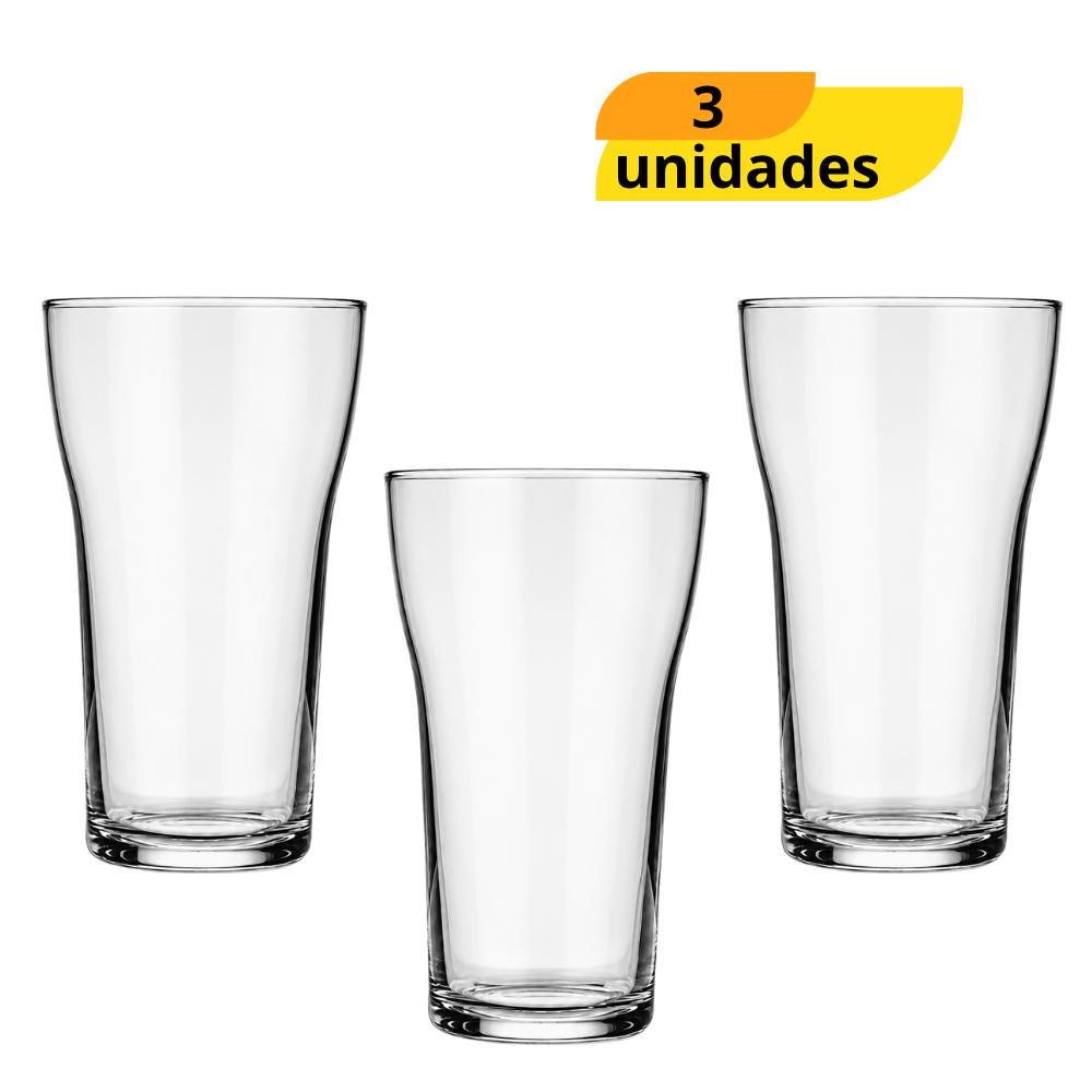 Copo Boteco 200ml Nadir - Cx 3 Unidades