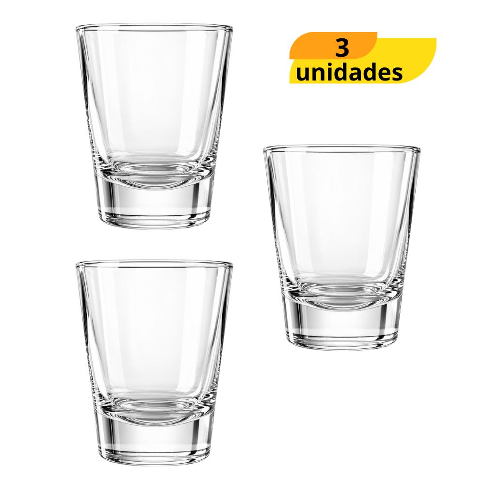 Copo Cônica Old Fashion Nadir - Cx 3 Unidades