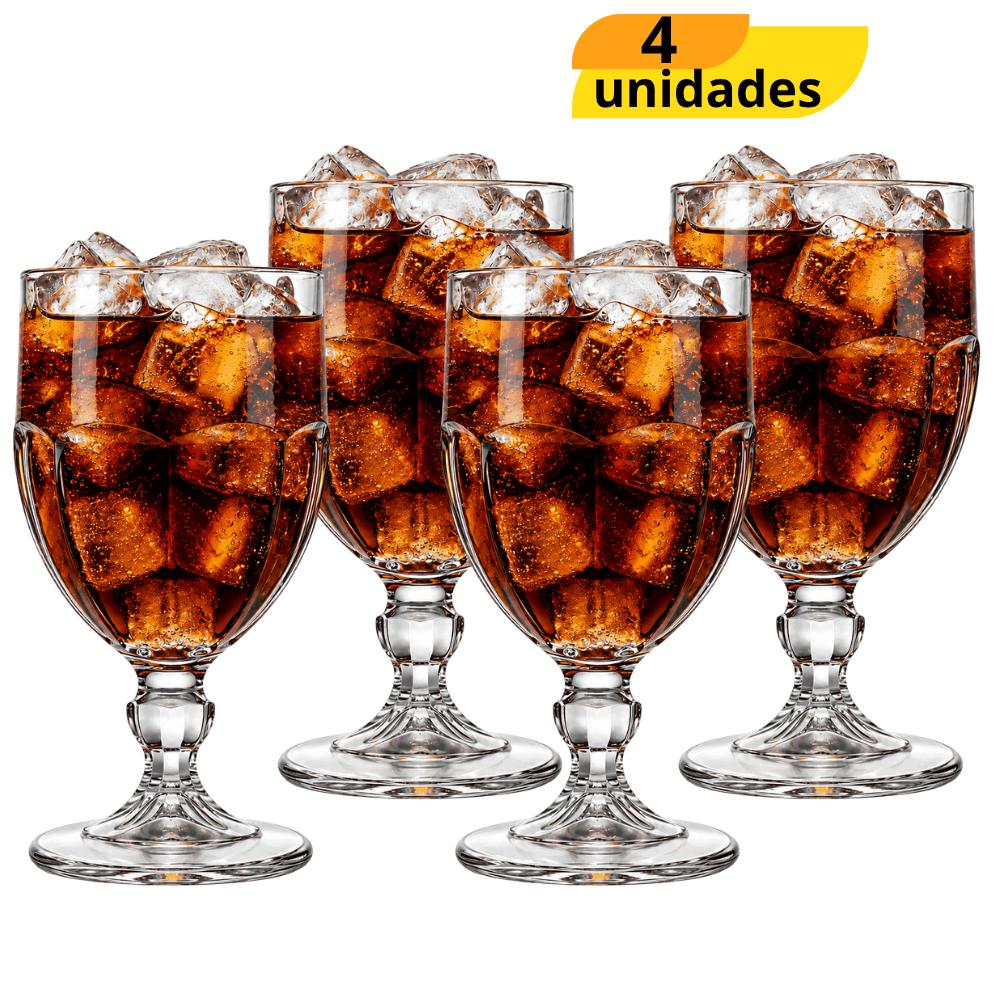 Taça Bristol Refresco 470ml Nadir - Cx 4 Unidades
