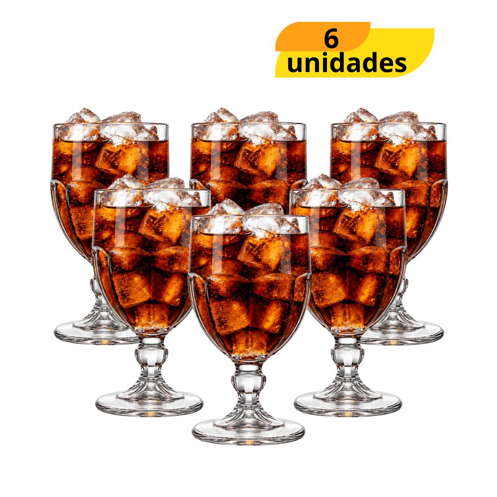 Taça Bristol Refresco 470ml Nadir - Cx 6 Unidades