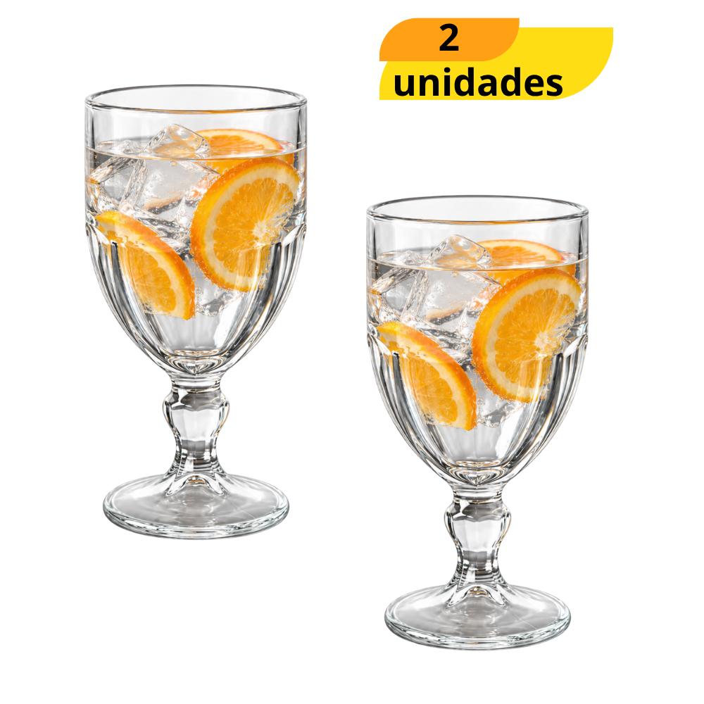 Taça Bristol Agua 340ml Nadir - Cx 2 Unidades