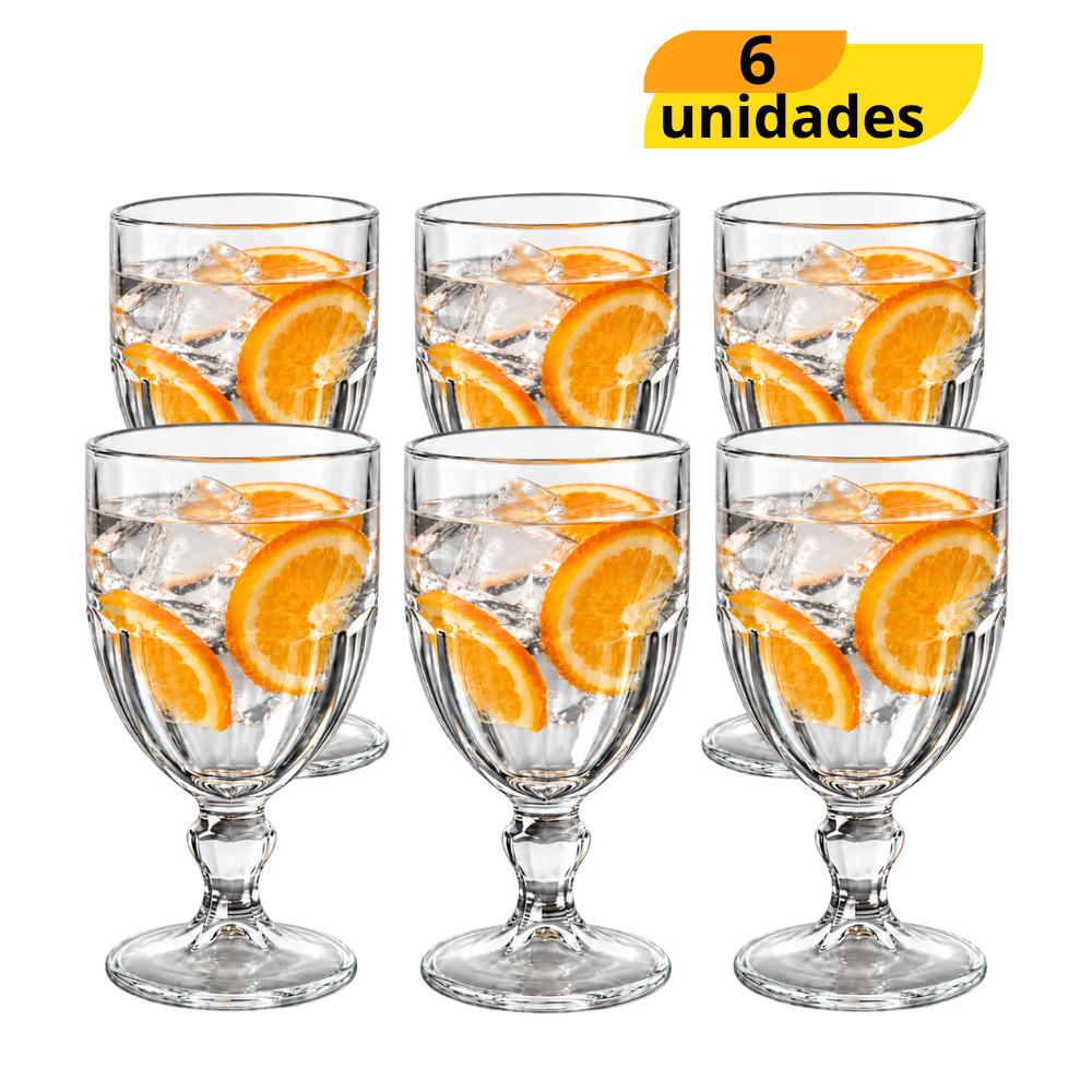 Taça Bristol Agua 340ml Nadir - Cx 6 Unidades