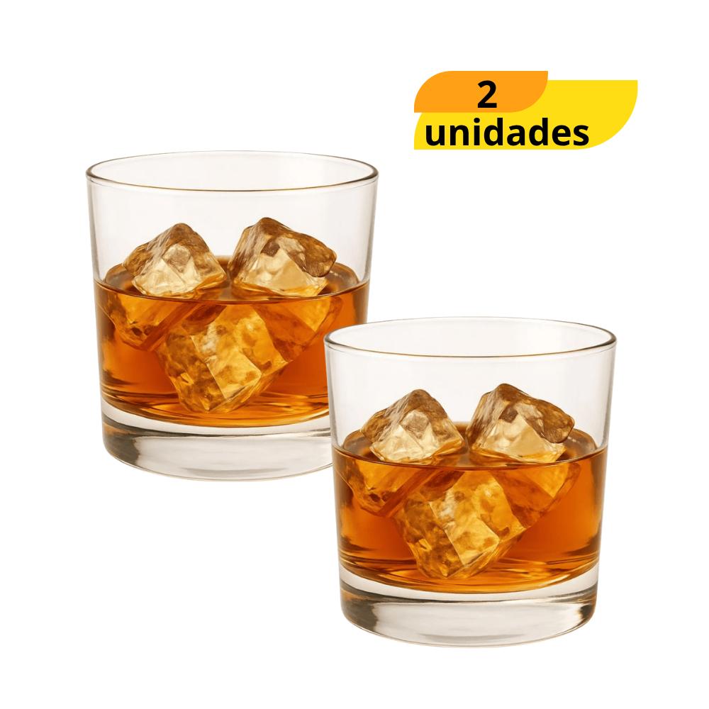Copo Bar Rocks Whisky 265Ml - Cx 2 Unidades